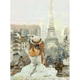 thumbnail image 2 of Bolokofsky, Ronald 25x32 Black Ornate Wood Framed with Double Matting Museum Art Print Titled - Another Sunday In Paris I, 2 of 4
