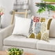 thumbnail image 5 of Fundas de almohada de lino con estampado de flores tropicales B, 5 of 6