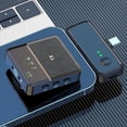 thumbnail image 2 of Herunwer Trousse de Microphone Lavalier Sans Fil pour Téléphones Intelligents, Réduction du Bruit avec Surveillance en Direct, 2 of 9