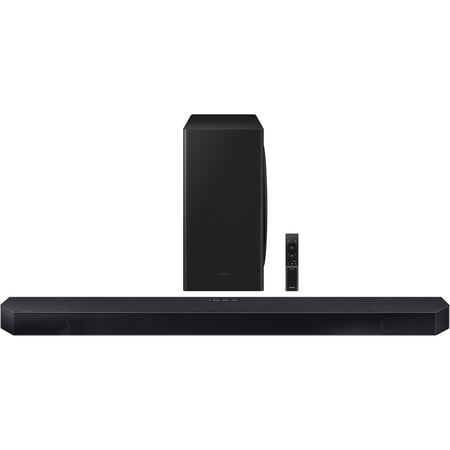 SAMSUNG ELECTRONICS AMERICA Samsung Q-series 3.1.2 ch. Wireless Dolby ATMOS Soundbar w/ Q-Symphony  HW-QS730D (2024)