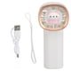 thumbnail image 2 of Ventilador de mano con carga USB, miniventilador ajustable de 3 velocidades, portátil para viajes, oficina, blanco, 2 of 10