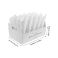 thumbnail image 2 of FRCOLOR 1 Set Of Diy Wedding Confetti Cones Blank Paper Tapers Cone Flower Holder For Party With Tray, 2 of 8