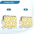 thumbnail image 4 of FORMRS 13-13.3 inch Laptop Sleeve Case Soft Carrying Quilted Computer Bag Cover, Yellow Rubber Ducks, 4 of 7