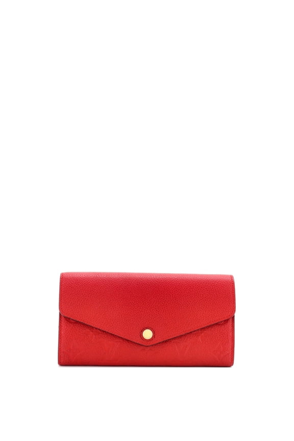 Pre-Owned Sarah Wallet NM Monogram Empreinte Leather By Rebag