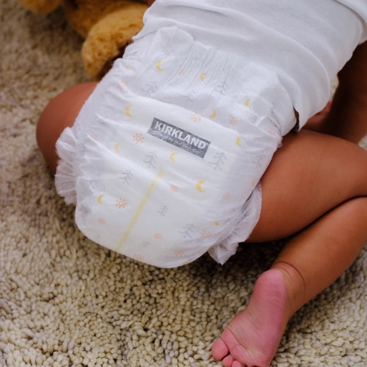 Kirkland Signature Diapers, Size 5 (27+ Pounds), 168 Count