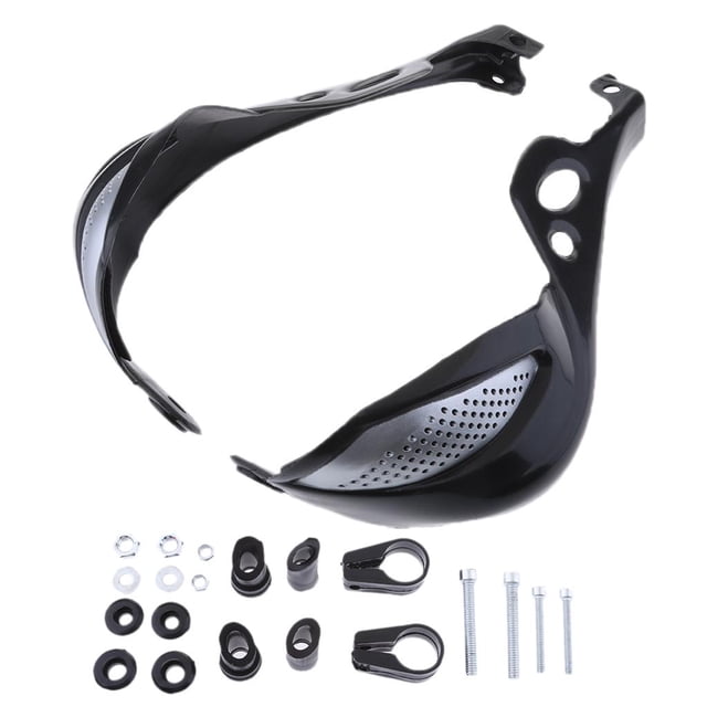 Brush 7/8" para YZ WR XR CRF Negro Zulema Protectores de mano para motocicleta