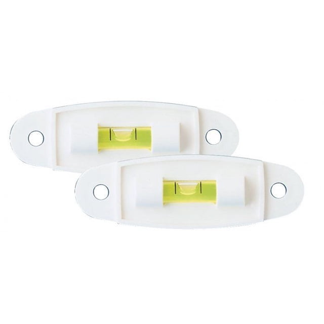 Hopkins MFG RV Level 09025 Bubble; Side-to-Side or Front-to-Rear; Screw-On; Set of 2