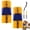 Yellow, variant on DENZUS 2PCS Livestock Scratching Brush, Goat Scratcher Post with Cleaning Brush, Grooming & Massage for Horse, Cow, Sheep, Itch Relief