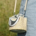 thumbnail image 5 of Bolsa de hombro para hámster, transpirable, suave, cálida, correa ajustable, pequeña bolsa de transporte para mascotas, para conejillo de indias, planeador del azúcar, talla única, verde, 5 of 5