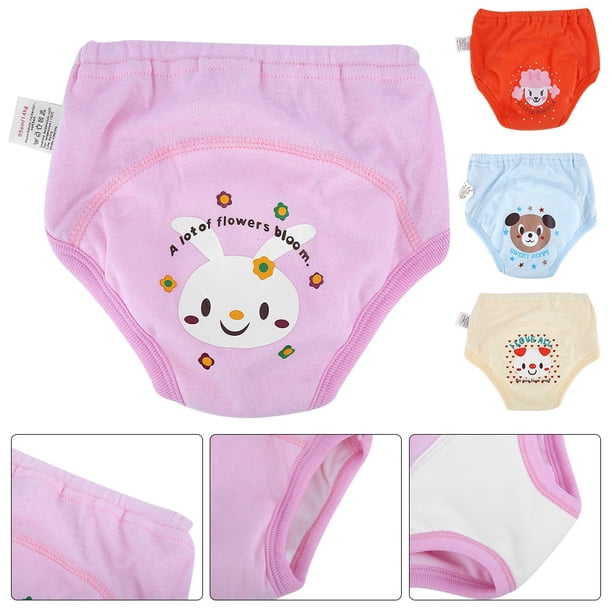 Pantalones de entrenamiento impermeables para bebés, 4 piezas, pantalones de entrenamiento antifugas para bebés y niños pequeños, pantalones de entrenamiento para bebés, artesanía excepcional