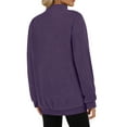 thumbnail image 4 of MOSHU Polar Fleece Sweatshirts for Women Quarter Zip Long Sleeve Tops Pullover Womens Sweatshirts, 4 of 9