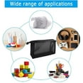 thumbnail image 3 of 2pcs Mesh Cosmetic Gauze Bag Black for Office Travel Makeup (27.5 * 17cm, 23.5 * 13cm), 3 of 7