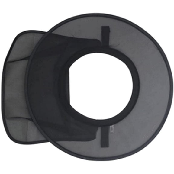 Mesh Sun Shade Shield Hard Hat Full Brim Helmet Protector Outdoor Work Construction Accessories Black