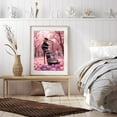 thumbnail image 6 of Diamond Art Kit for Adults, Elegant Pink Gem Strappy Stiletto Blossoms Diamond Painting for Adults Beginners, DIY Diamond Art Painting Kits, 5D Diamond Painting Crafts for Home Decor 12x16 Frameless, 6 of 7