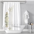 thumbnail image 2 of Advancent White Care Matters With White Creek Stones - Juego de accesorios de baño ecológicos Mutil-Usage Extra Long 72 X 96 Inch Stone Water Type2 NO2, 2 of 6