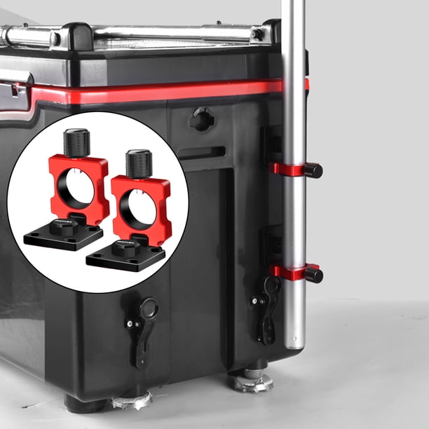 fishing rod holder umbrella Cargo Rack Rod/Flag & Mount It easily attaches to any AnchR Pin location on your RovR and does not restrict your ability to open and close the lid. Grizzly Jig Company - Shade