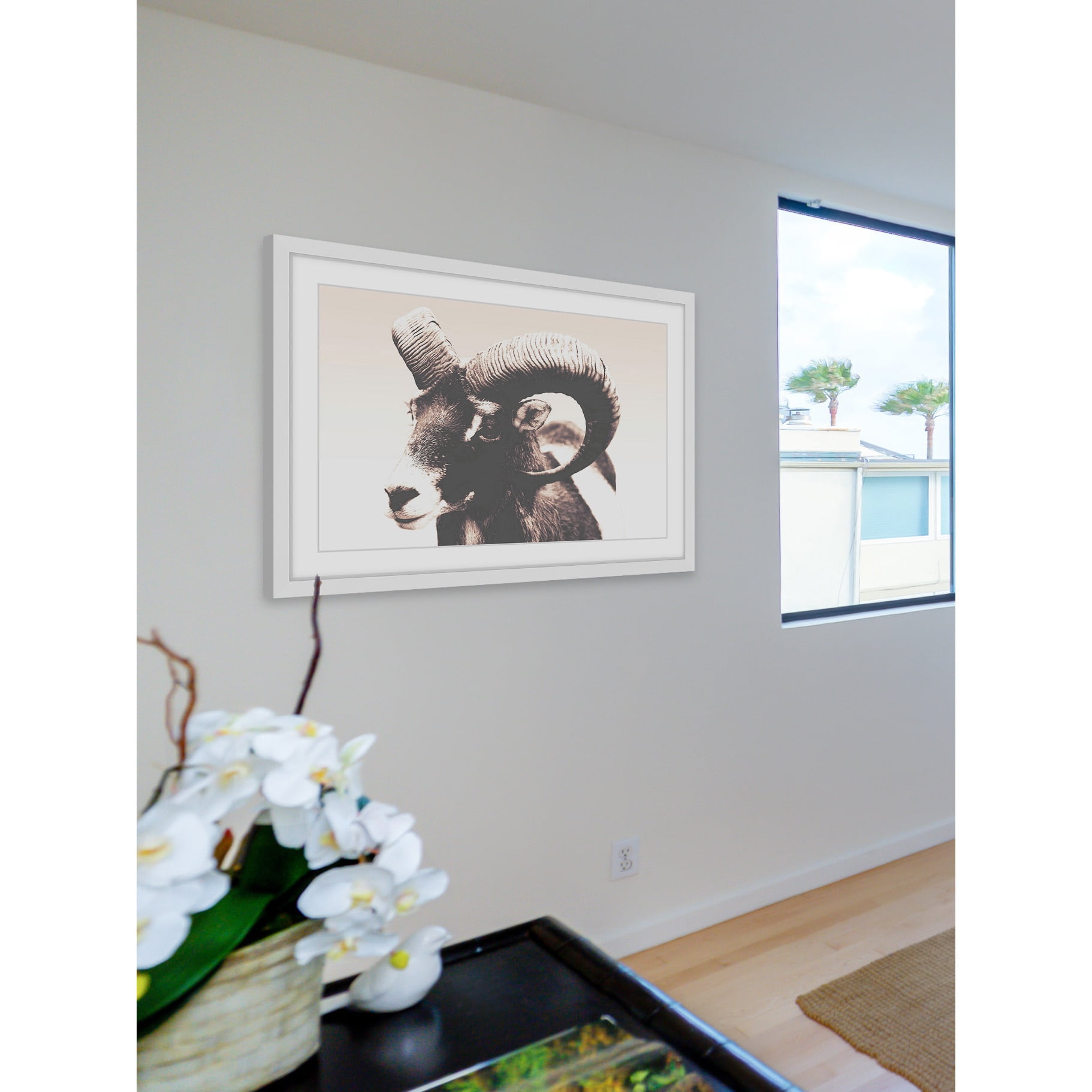 Marmont Hill "Eye of Ram" Framed Painting Print