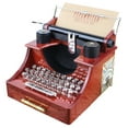 thumbnail image 2 of QTOCIO Vintage Typewriter Spring Music Box Home Office Decoration Imaginative Gift For Pals Couples Birthday, 2 of 4