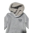 thumbnail image 2 of Infant Baby Unisex 2-Piece Plush Velour Outfit Set, Long Sleeve Hoodie and Jogger Pants, 2 of 3