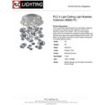 thumbnail image 2 of PLC Lighting 96962 PC Bubbles Ceiling Lights 4 Light Halogen 120V 50W in Polished Chrome, 2 of 2
