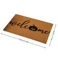 thumbnail image 7 of Halloween Welcome Doormat, Crystal Velvet Fall Holiday Front Door Mat, Pumpkin Festive Decorative Floor Mat, Washable Non-Slip Entrance Rug for Home Entryway Porch Terrace Garage(A 29.53in), 7 of 7