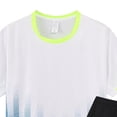 thumbnail image 3 of KEXE Boys Shorts Size 10-12 Boys 2 Piece Summer Outfits Short Sleeve Tshirts And Elastic Waist Shorts（13-14 Years,White), 3 of 4