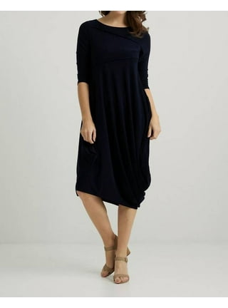 Black long sleeve dress walmart sale