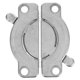 thumbnail image 1 of Conector de hebilla de mesa de 2 piezas, aleación de zinc, para empalme y fijación de muebles, con tornillos y accesorios., 1 of 8