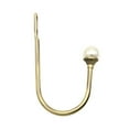 thumbnail image 6 of 2PCS Curtain Holdbacks, Curtain Tieback Hooks with Pearl Ball for Drapes, Metal Decorative Drapery Curtain Holdback Holder Wall Window Treatment Holdback for Home Office, 6 of 8
