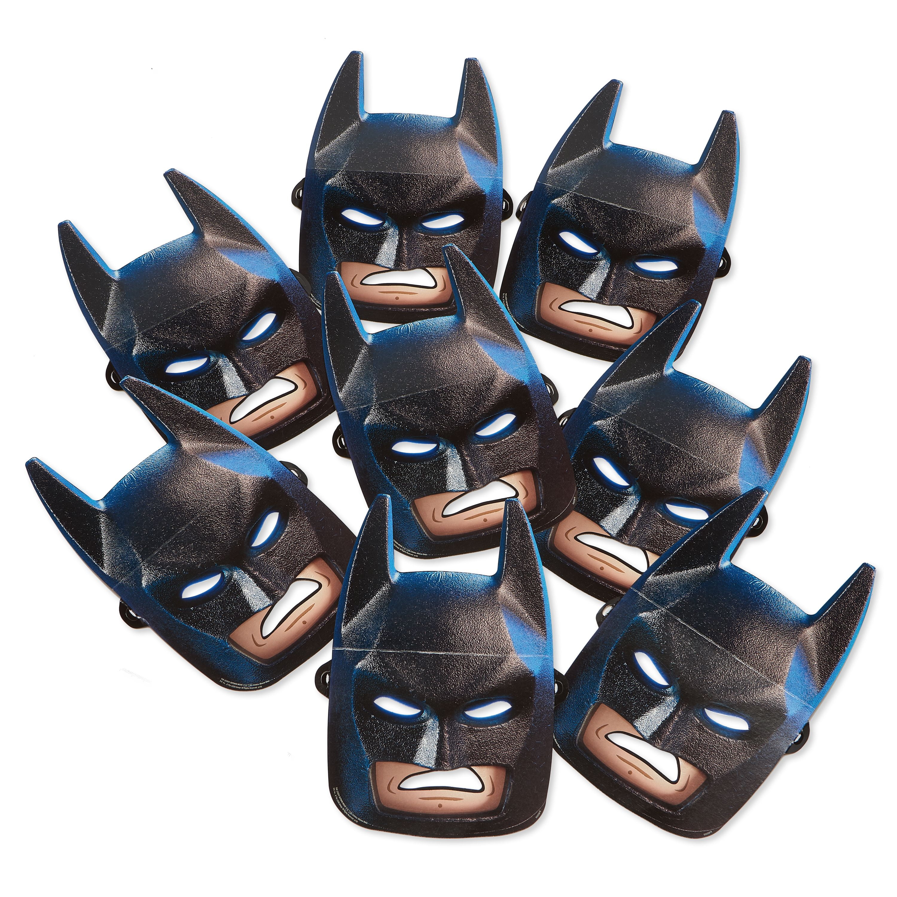 LEGO Batman Party Paper Masks, 8ct - Walmart.com