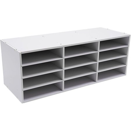 Mail Sorter Organizer, Office Desk Literature Organizer, PVC Countertop File Organizer Student Mailbox for Classroom, Modern Paper Storage Holder for Home Office School