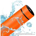 thumbnail image 4 of Smart Water Bottle Stainless Steel Vacuum Flask,Travel Mug with Smart LCD Touch Screen, Keep Hot Or Cold, Car Portable Travel Tea Coffee Vacuum Thermoses Cup,Insulated Water Bottle (Orange), 4 of 12