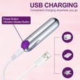 thumbnail image 5 of YICO Small Bullet Vibrator, Vibrators and Adult Sex Toys for Women, G S*pot Stlmulator Npple Cltorals Mini Cli Vibrator with 10 Vibration Modes, 5 of 7