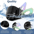thumbnail image 2 of Coated Cable Clamp Galvanized Steel Cable Clamp Metal Clamp Wire Clamp Rubber Buffer Insulation Clamp Hose Clamp 50Pcs, 2 of 6