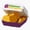 1pcs, variant on Famous Fast Food Restaurant Premium Crispy Chicken McNuggets Six Pack Box Decal For Kids Bottle Sticker