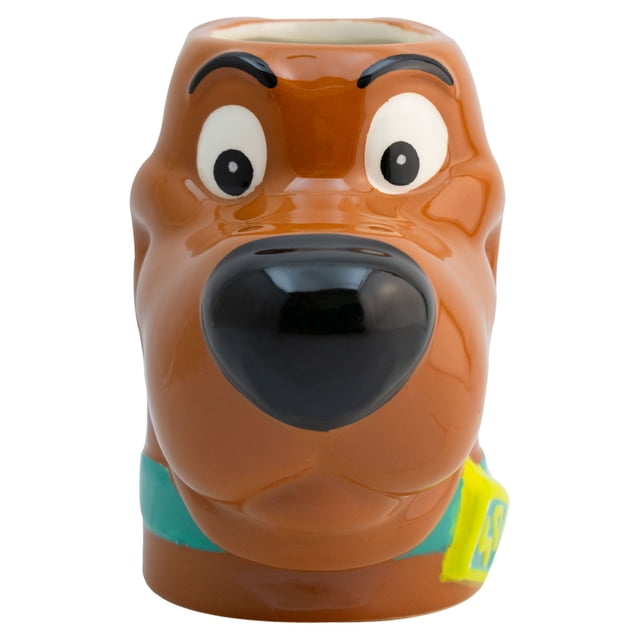 Taza Grande de Cerámica Ambient 21 3D Cabeza Scooby Doo 369 ml