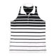 thumbnail image 1 of Polo a rayas Ralph Lauren para mujer negro extragrande Polo, 1 of 2