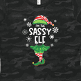 thumbnail image 4 of Inktastic Funny Christmas I'm the Sassy Elf with Shoes and Hat Women's T-Shirt, 4 of 5