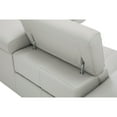 thumbnail image 2 of J & M Furniture 19922-RHFC 117 x 93 x 41 x 29.5-38.5 in. Annalaise Right Hand Facing Chaise Silver & Grey, 2 of 10