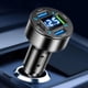 thumbnail image 3 of Cargador Coche 66 W Adaptador Corriente 4 Puertos para (3USB+1C QC) Azul, 3 of 6