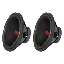 Boss Chaos Exxtreme 12" 1200W Dual Voice Coil 4 Ohm Car Audio Subwoofer (2 Pack)