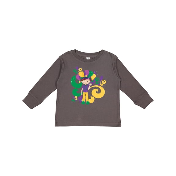 Inktastic Mardi Gras Boy Boys Long Sleeve Toddler T-Shirt
