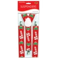 thumbnail image 3 of Candy Cane And Holly Suspenders - 12 Pack (1 Per Package), 3 of 3