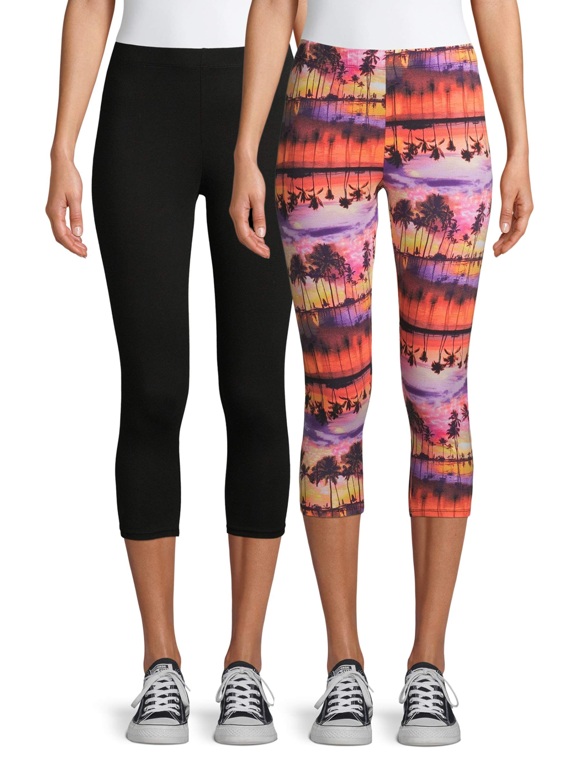 Walmart No Boundaries Capri Leggings