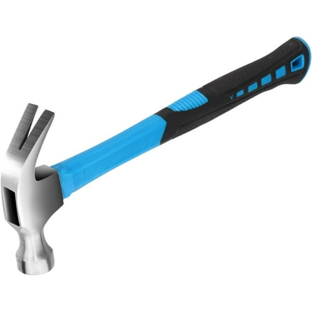 Claw Hammer with Comfort Grip Framing Hammer with Smooth Head Stubby Hammer 13 oz Claw Hammers Stainless Steel Hammers Tools Perfect for Household Projects Garage