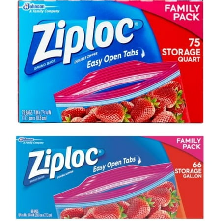 Ziploc Storage Family Packs