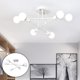 thumbnail image 3 of Nordic Wrought Iron Ceiling Lamp White Home Decoration Ceiling Lamp, 3 of 5