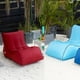 thumbnail image 3 of Soidarity Portable Lazy Air Lounge Chair Inflable Sleeping Camping Bed Beach Sofá Bolsa Deportes acuáticos gris 60*70*55cm Soidarity HW5621-07, 3 of 6
