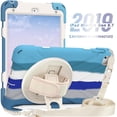 thumbnail image 5 of Funda a juego para iPad Mini 4/5 con correa para el hombro, correa de mano, soporte ajustable, portalápices y protección contra golpes., 5 of 5