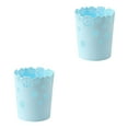 thumbnail image 1 of Justharion Novel Lightweight Hollow Pen Organizer Exquisite Available In Multiple Colors For Selection Durable Trash Bin Odorless blue large size 2Set, 1 of 6